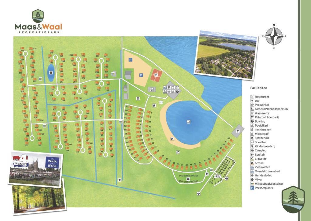 Recreatiewoning Maas En Waal 191 Villa Ewijk Eksteriør bilde